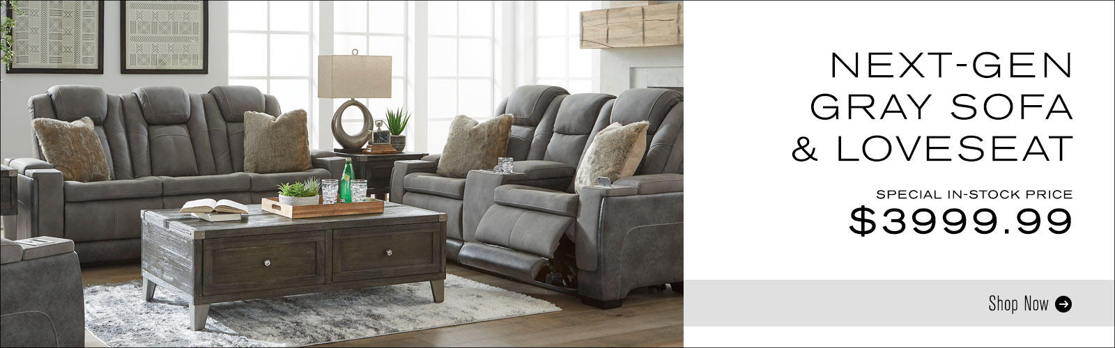 Gray Sofa and Loveseat $3999.99